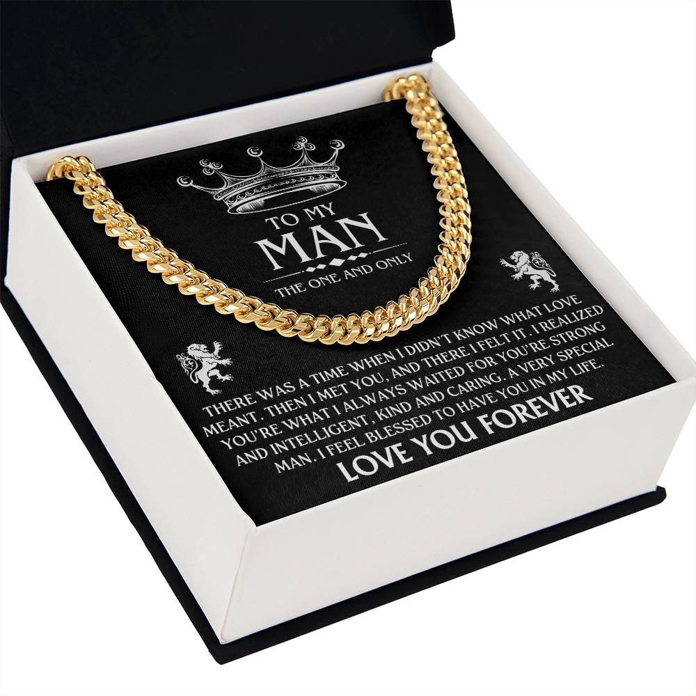 My Man Gift, "Love You Forever", Cuban Chain