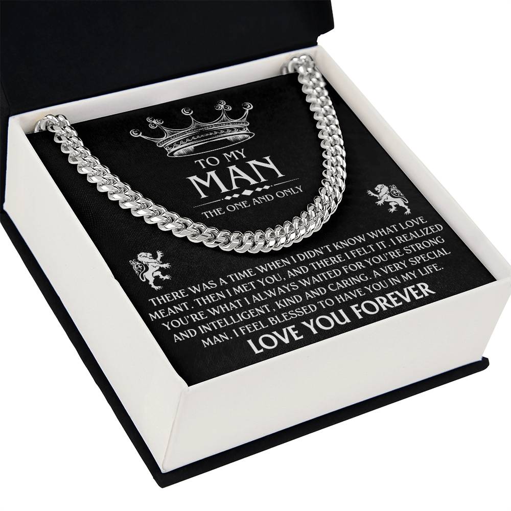 My Man Gift, "Love You Forever", Cuban Chain