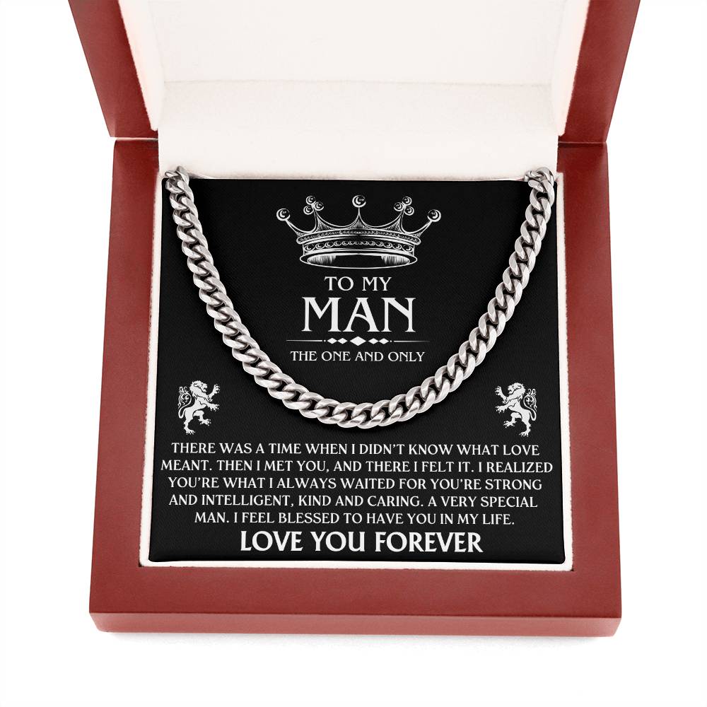 My Man Gift, "Love You Forever", Cuban Chain