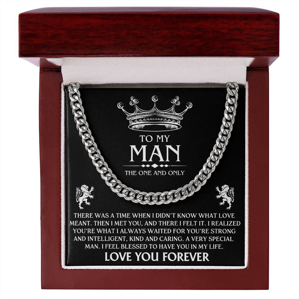My Man Gift, "Love You Forever", Cuban Chain